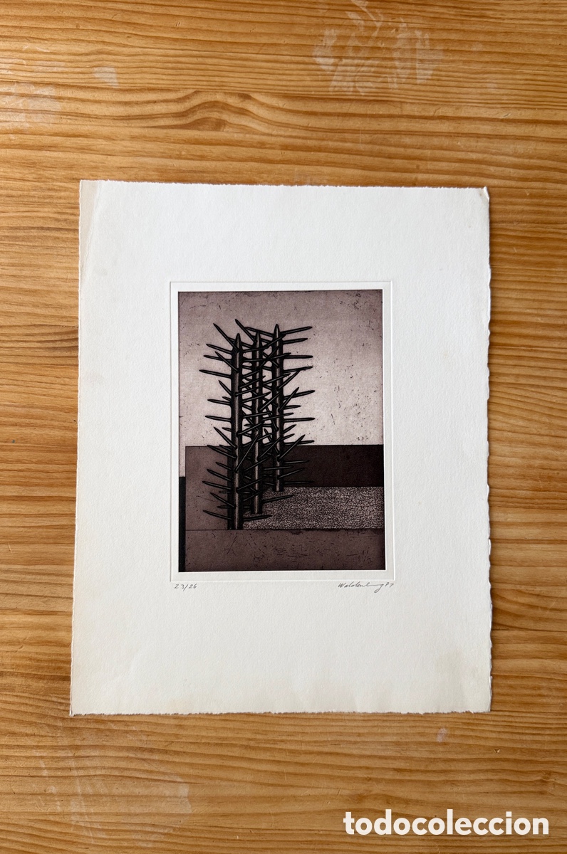 Arte: Hermann Waldenburg &ldquo;Sin t&iacute;tulo&rdquo;, 1977 - Foto 1
