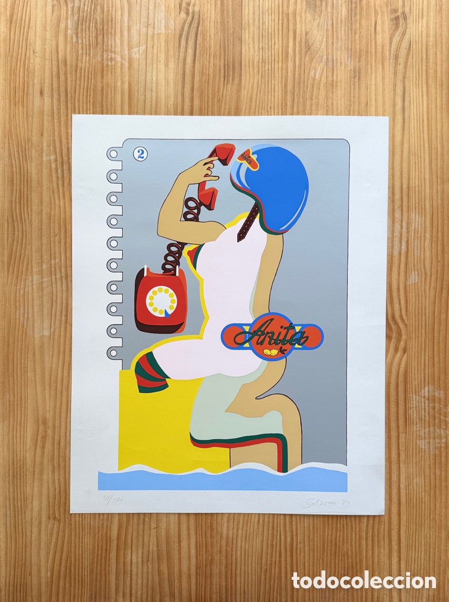 Arte: Alberto Solsona &ldquo;Anita 2&rdquo;, 1973 - Foto 1