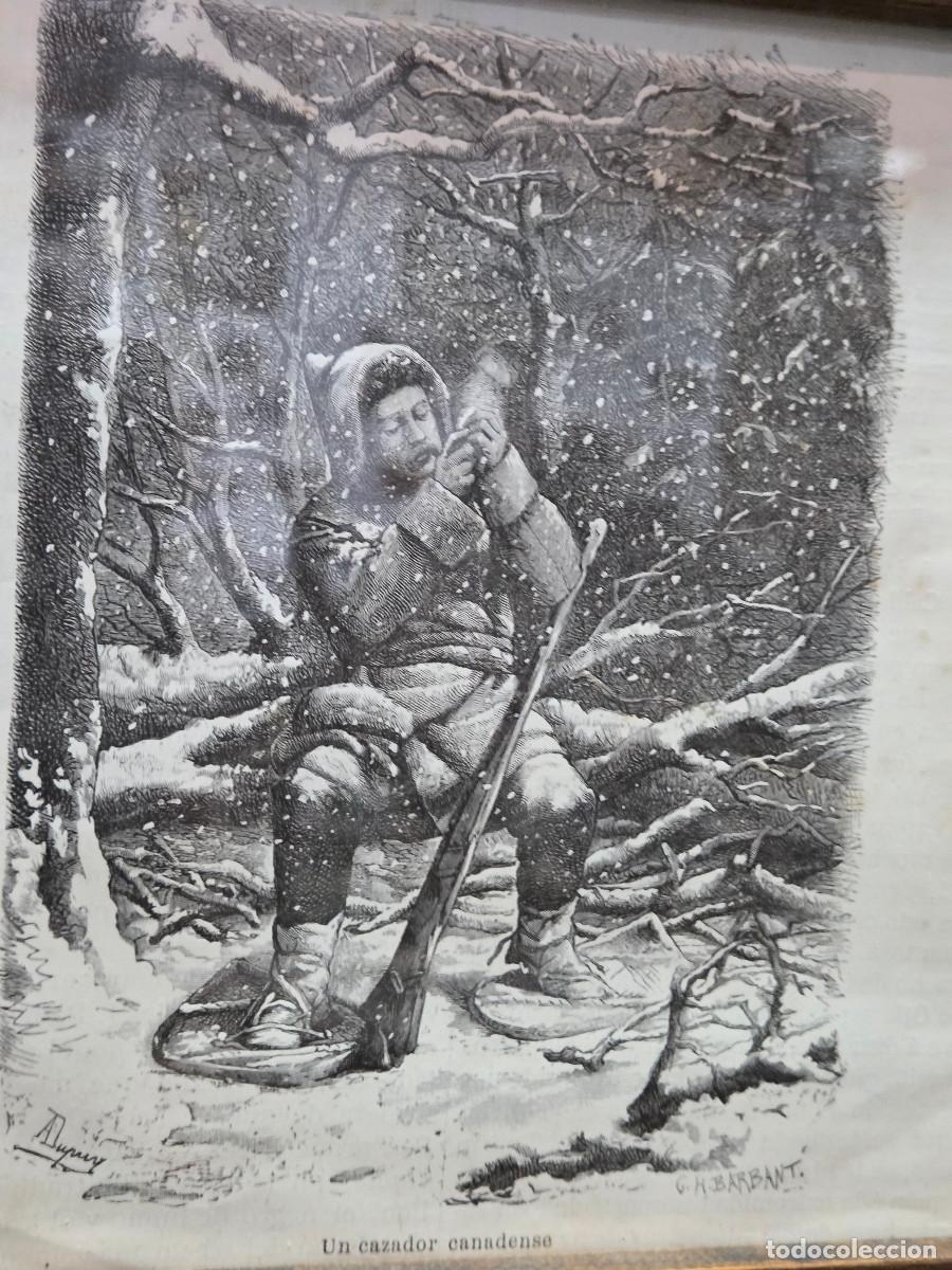 Arte: cuadro con grabado antiguo - Foto 3