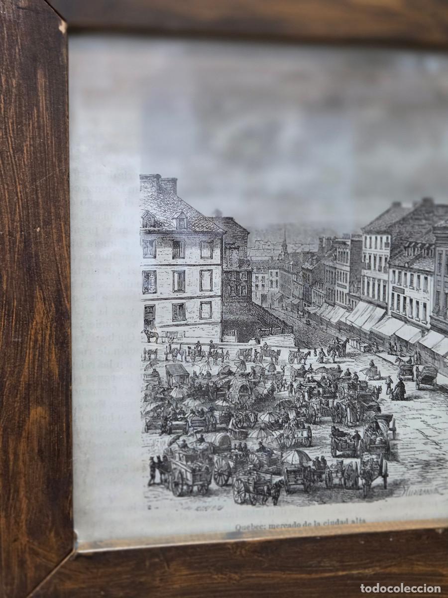 Arte: cuadro con grabado antiguo - Foto 2