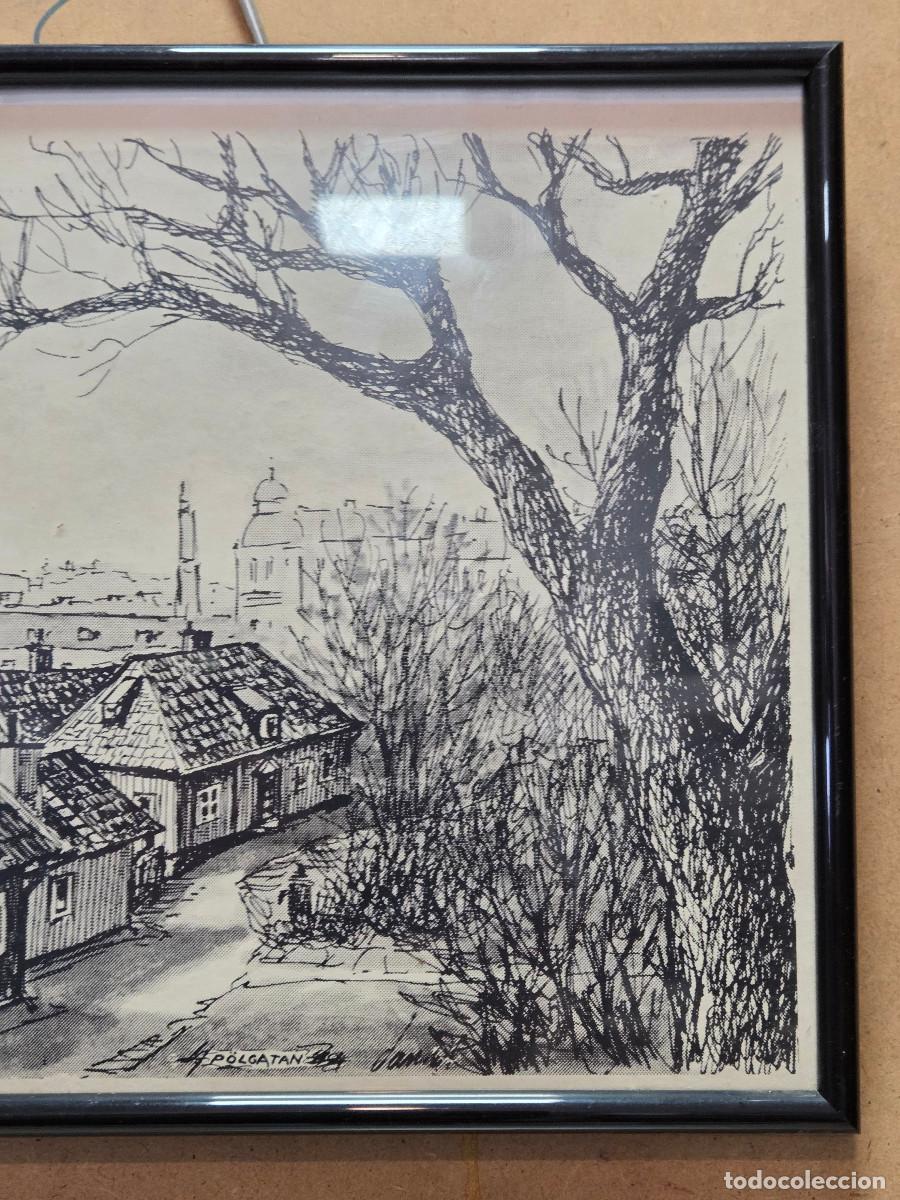 Arte: cuadro con grabado modernista - Foto 4