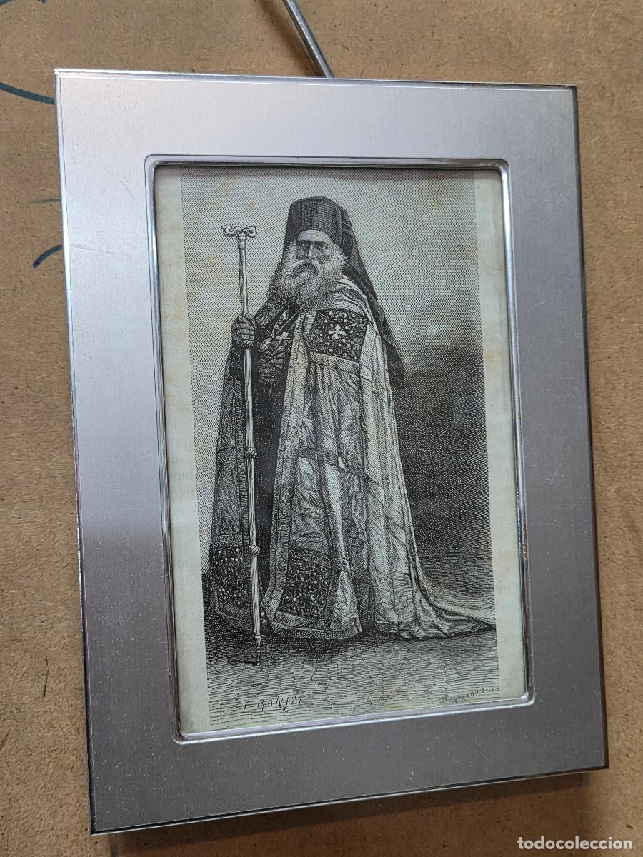 Arte: cuadro con grabado vintage - Foto 2