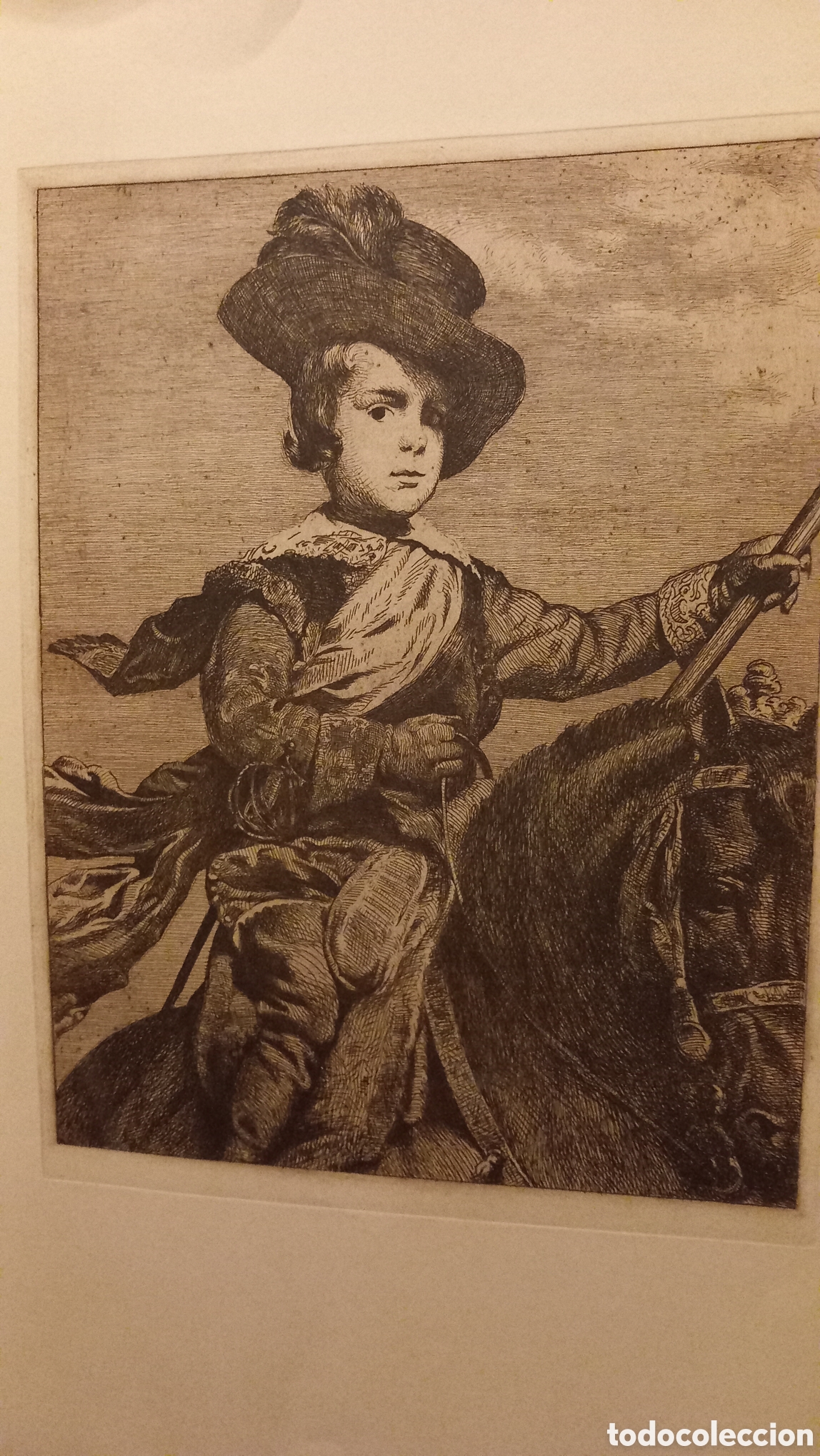 Arte: Aguafuerte del infante Baltasar - Foto 1