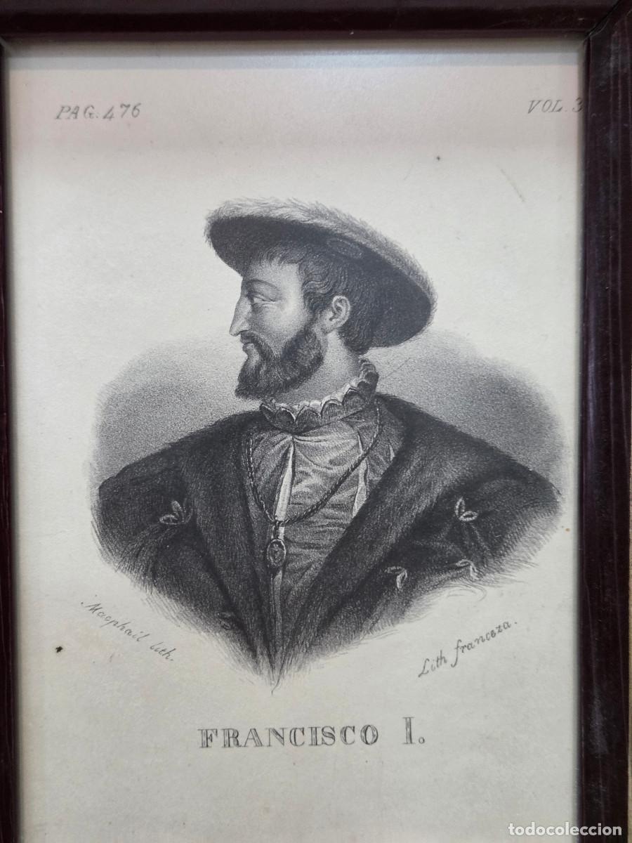 Arte: cuadro con grabado antiguo - Foto 4