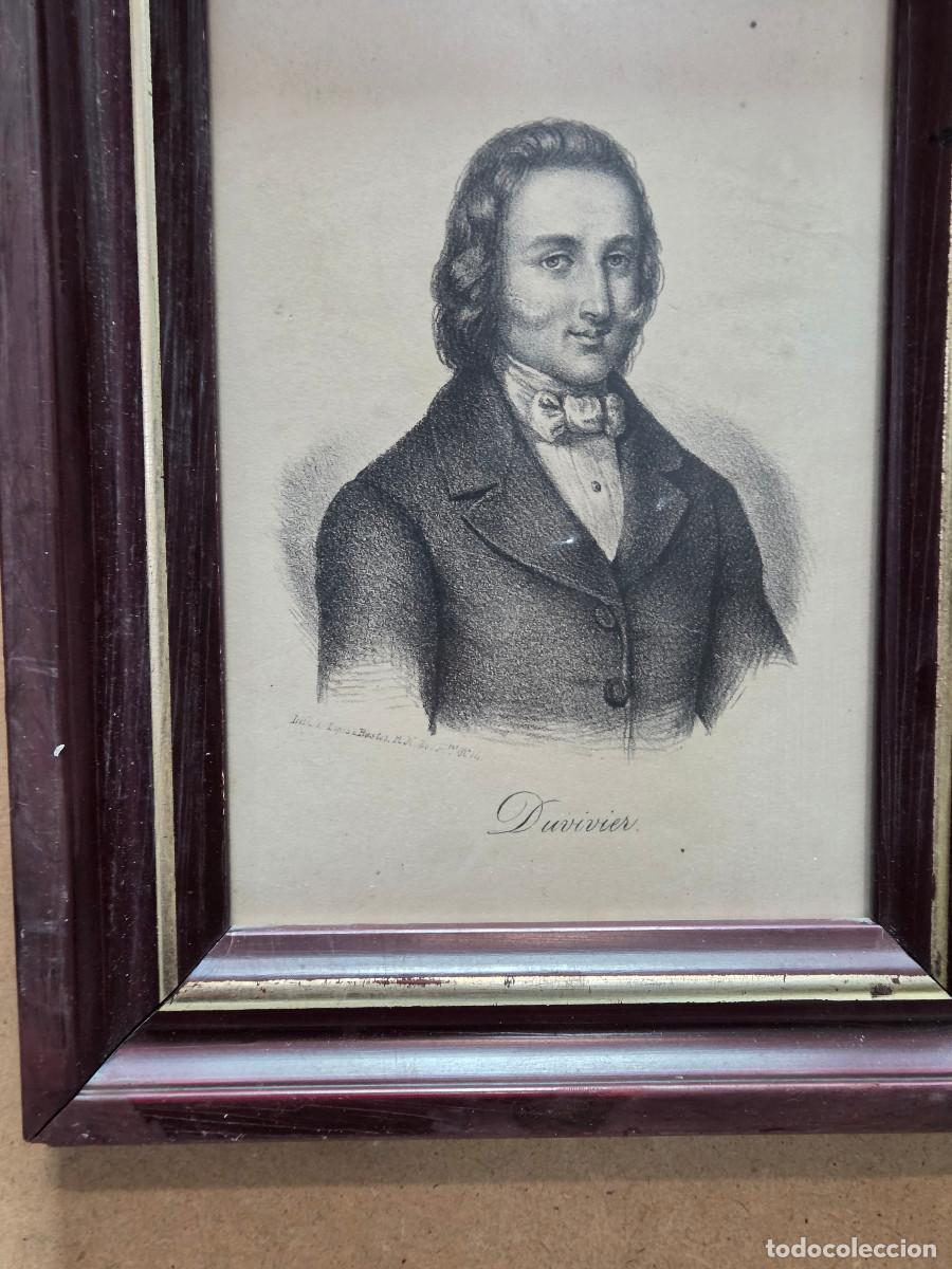 Arte: cuadro con grabado antiguo - Foto 2