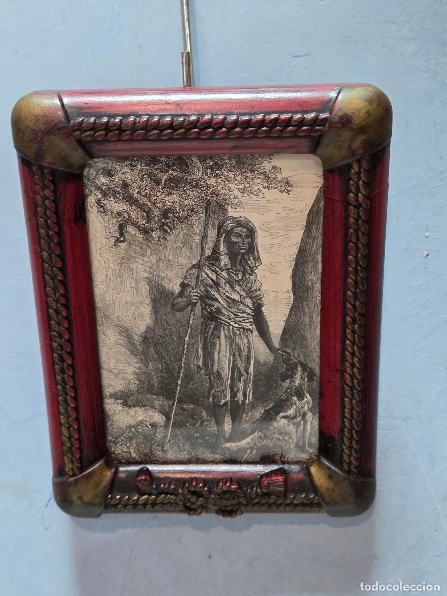 Arte: cuadro con grabado antiguo - Foto 1