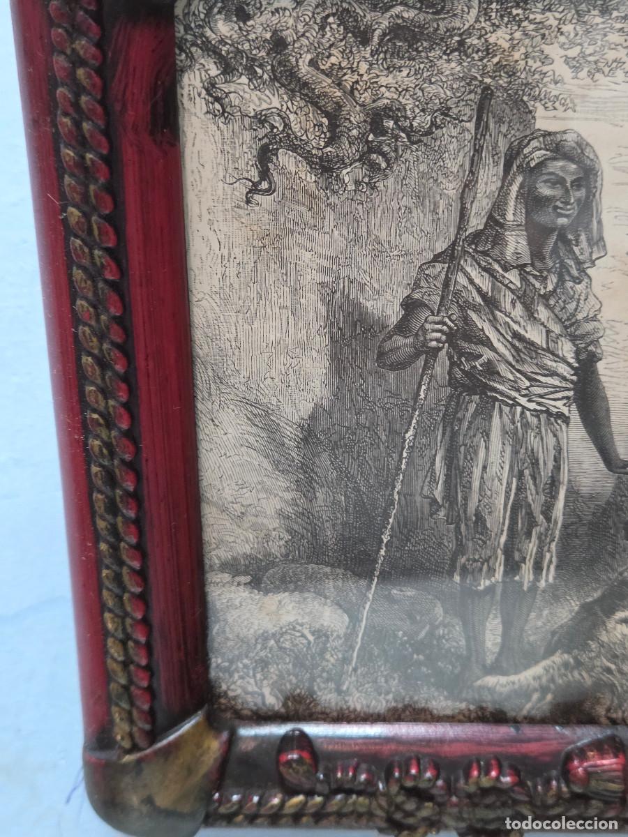 Arte: cuadro con grabado antiguo - Foto 2