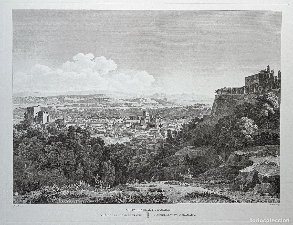 Arte: GRANADA. REPRODUCCION DE ANTIGUO GRABADO - Foto 2