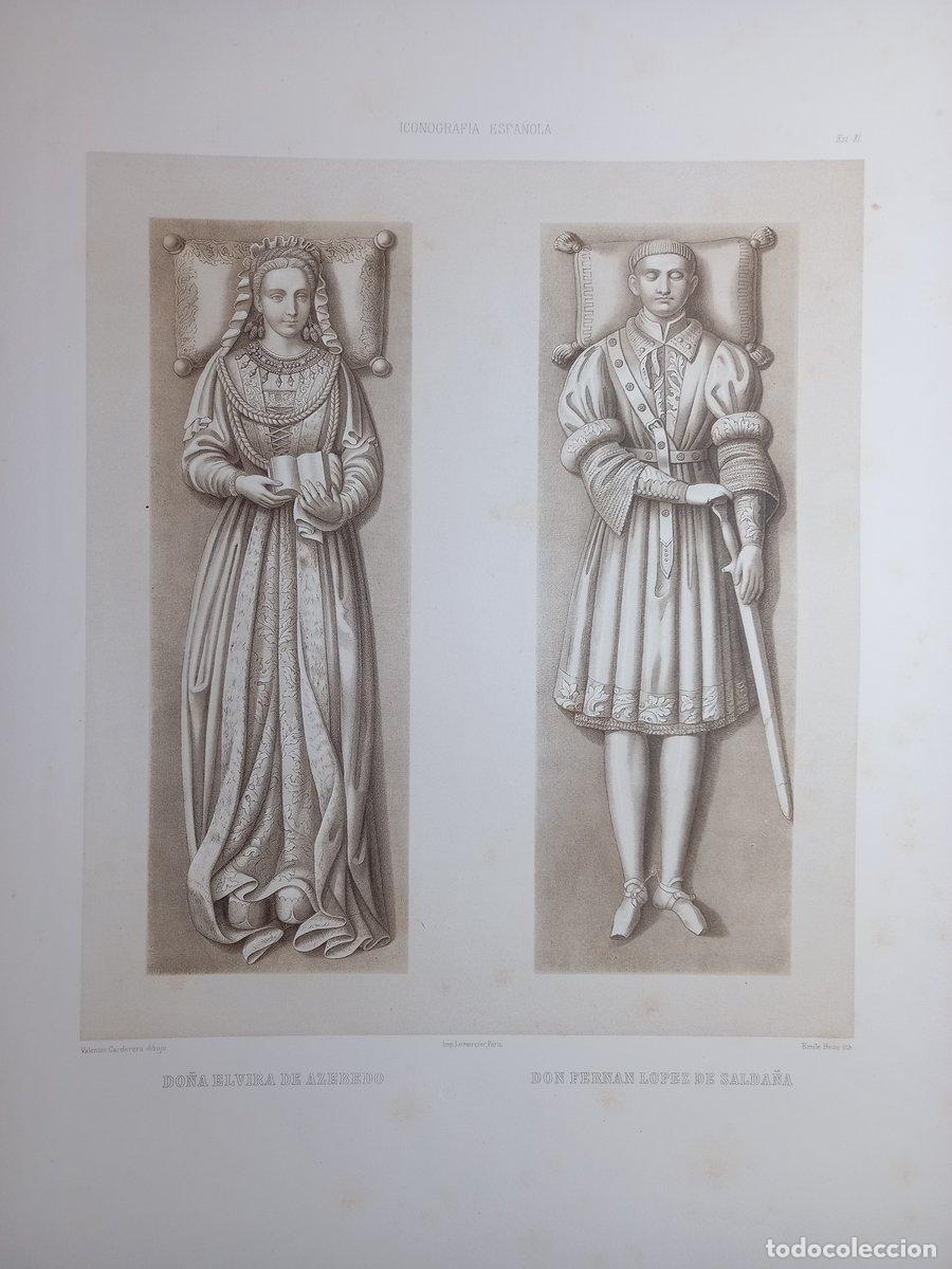 Kunst: GRABADO N&ordm; XL. Iconograf&iacute;a espa&ntilde;ola. Colecci&oacute;n de retratos, estatuas, mausoleos y dem&aacute;s monumentos i