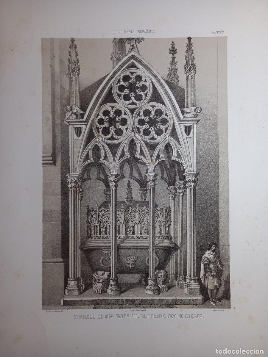 Kunst: GRABADO N&ordm; XIII bis. Iconograf&iacute;a espa&ntilde;ola. Colecci&oacute;n de retratos, estatuas, mausoleos y dem&aacute;s monume