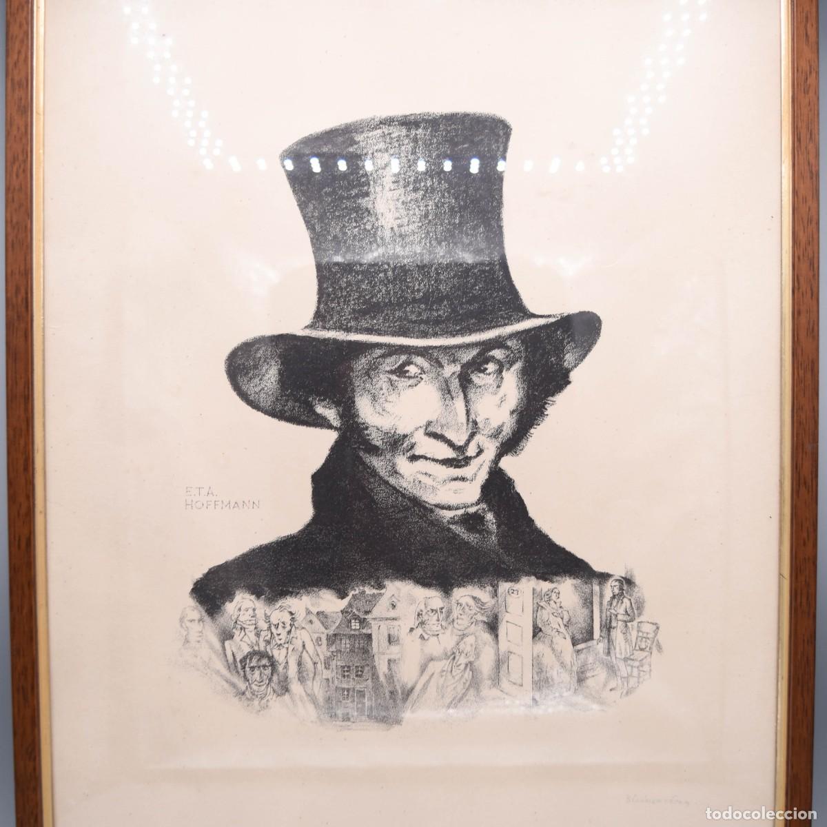 Arte: Grabado antiguo enmarcado - Foto 1