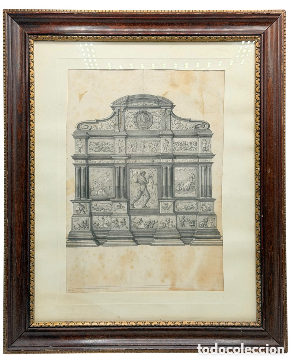 Arte: Antiguo Grabado Neocl&aacute;sico