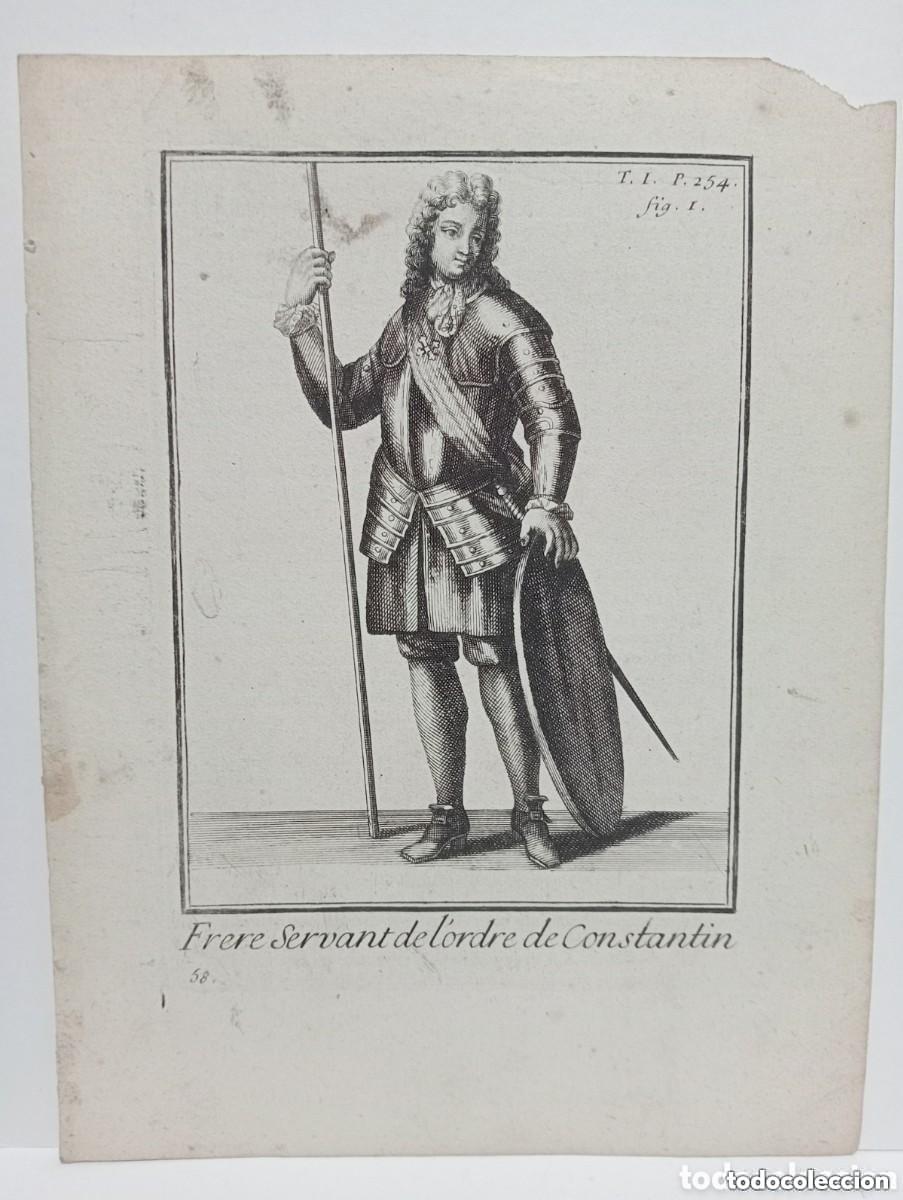 Arte: FRERE SERVANT DE LORDRE DE CONSTANTIN. RARO - Foto 1