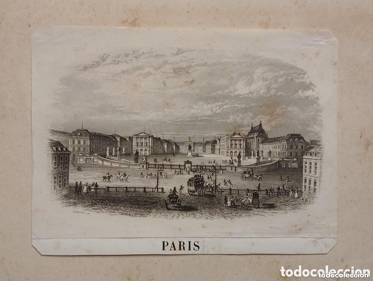 Arte: PARIS - IFFLEY MILL - ANTIGUO GRABADO - Foto 1