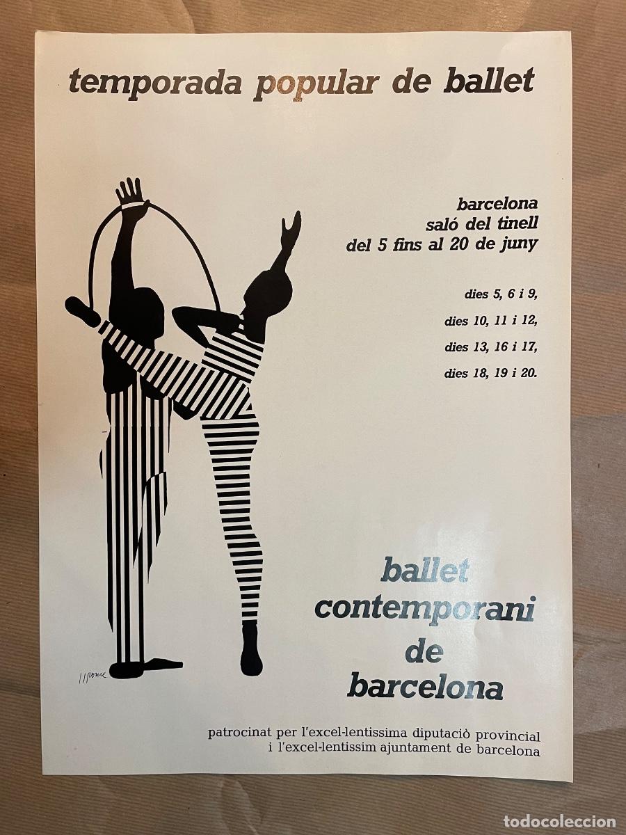 Kunst: Cartel del Ballet Contemporani de Barcelona ---Joan Pere Viladecans