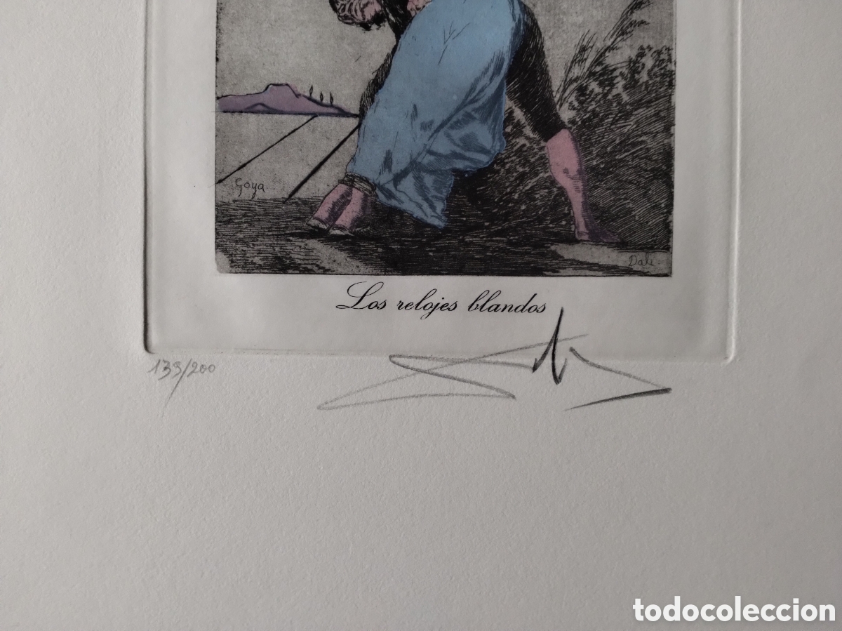 Arte: LOS CAPRICHOS DE GOYA DE DALI, 1977 - Foto 3