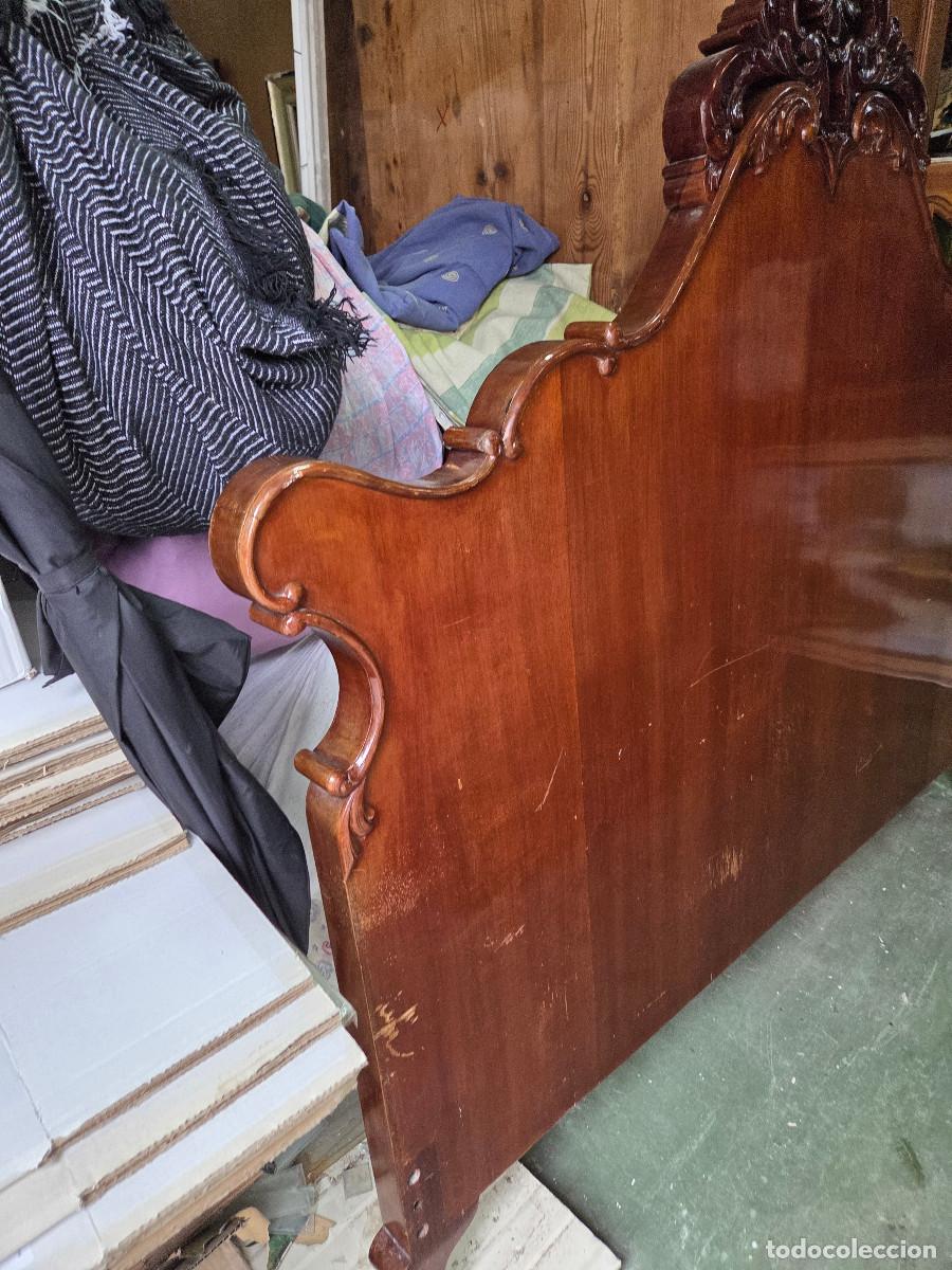 Arte: cabecero antiguo de madera - Foto 7