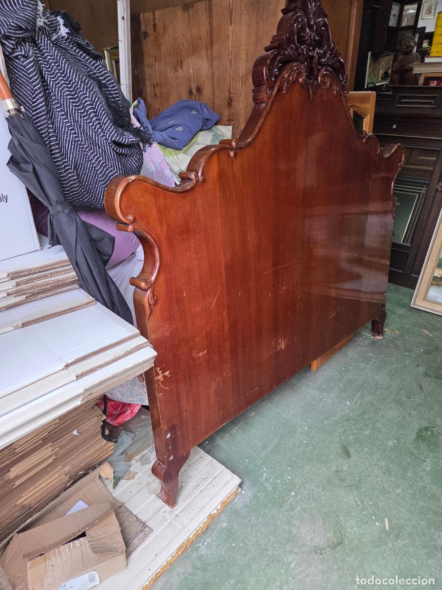 Arte: cabecero antiguo de madera - Foto 8