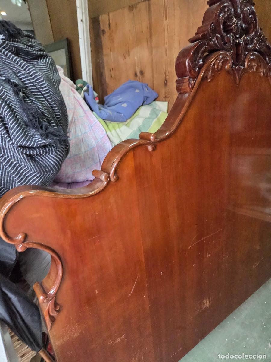 Arte: cabecero antiguo de madera - Foto 9