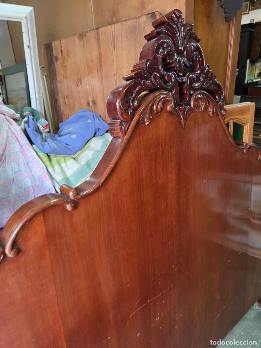 Arte: cabecero antiguo de madera - Foto 10