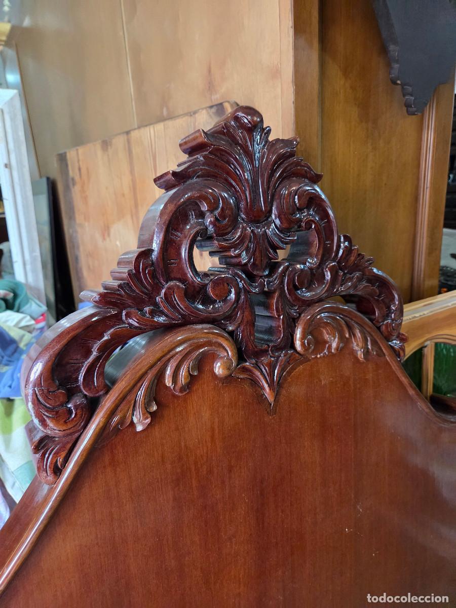 Arte: cabecero antiguo de madera - Foto 11