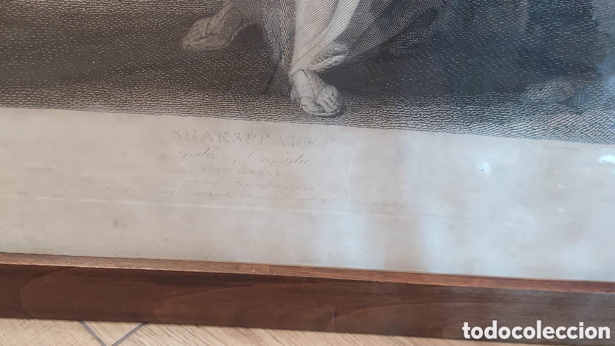 Arte: Grabado original Francis Legat 1795 - Foto 3