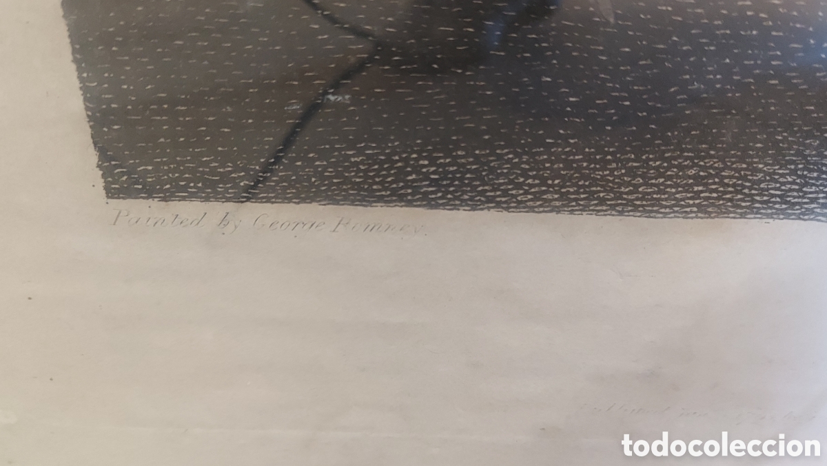 Arte: Grabado original Francis Legat 1795 - Foto 4