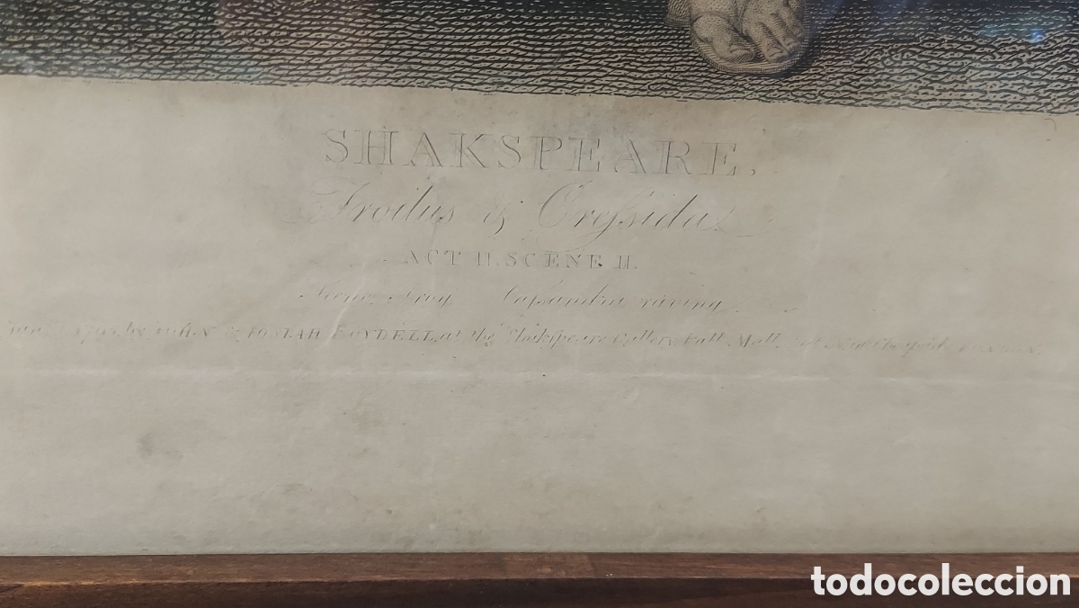 Arte: Grabado original Francis Legat 1795 - Foto 5