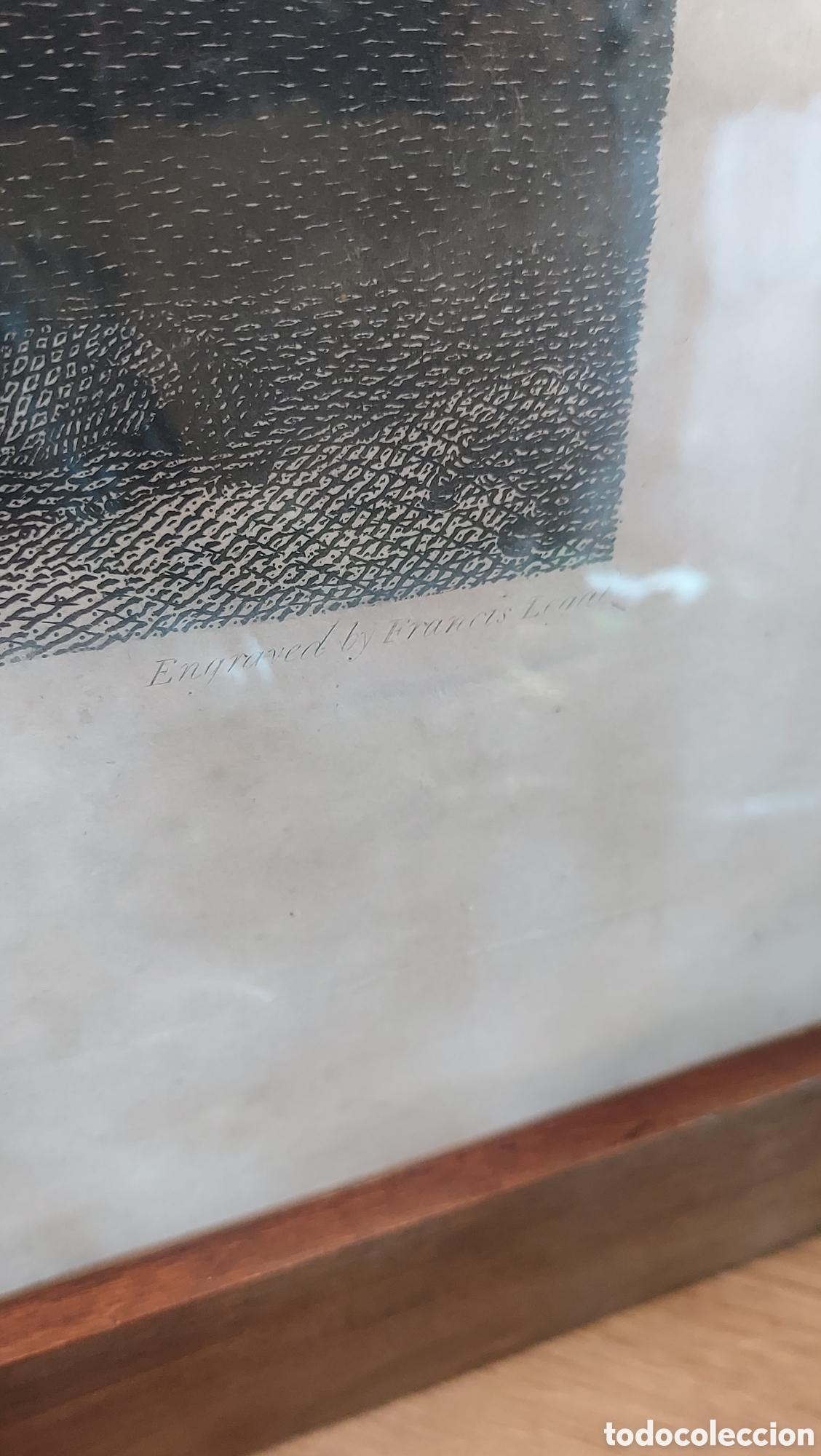 Arte: Grabado original Francis Legat 1795 - Foto 6