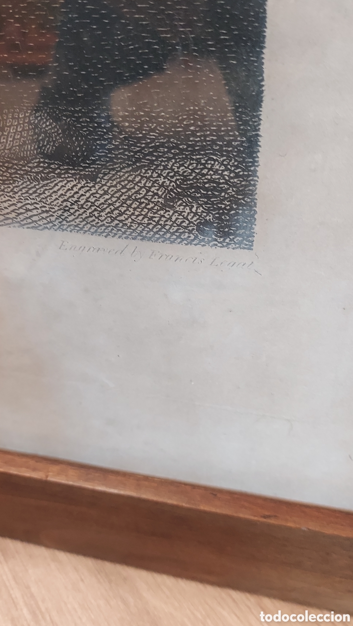Arte: Grabado original Francis Legat 1795 - Foto 10