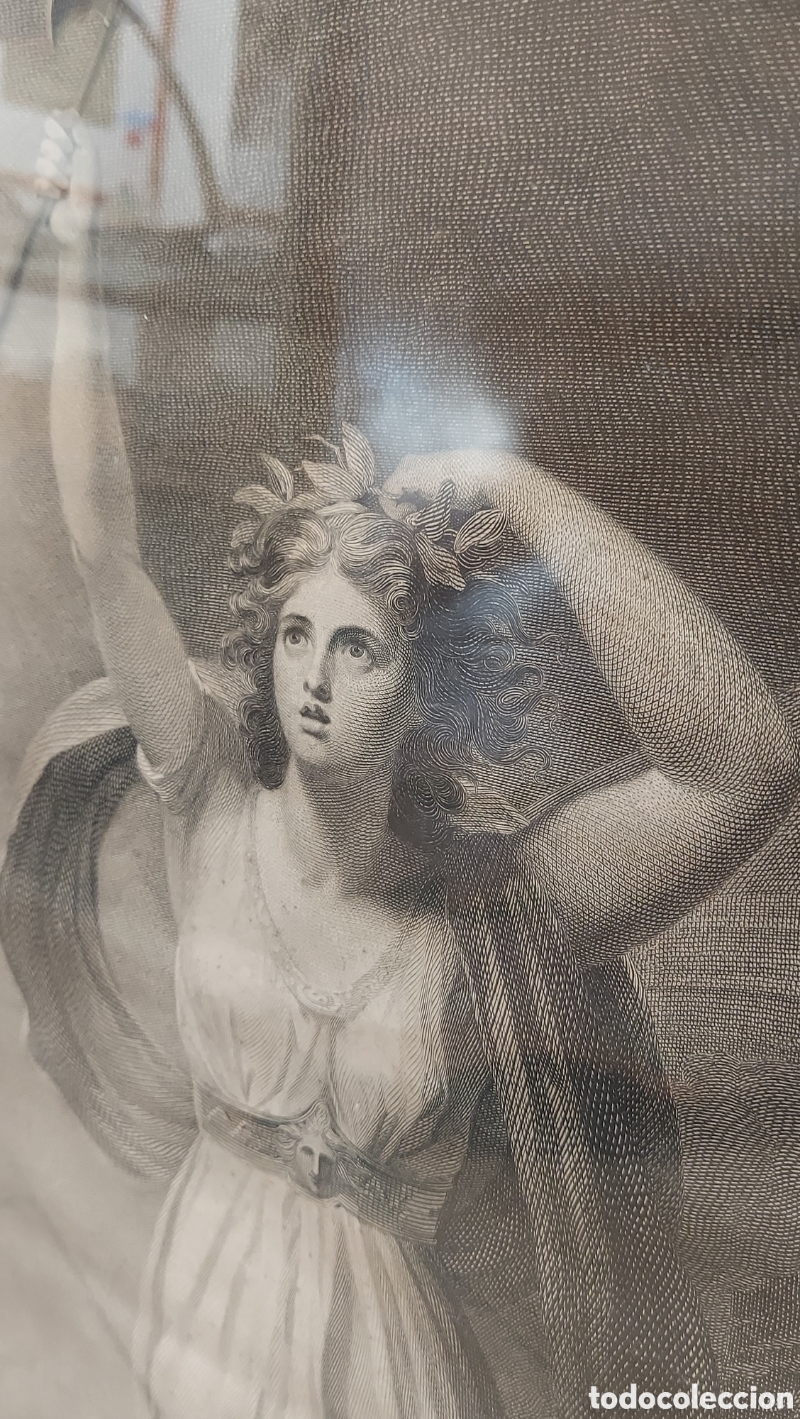Arte: Grabado original Francis Legat 1795 - Foto 7
