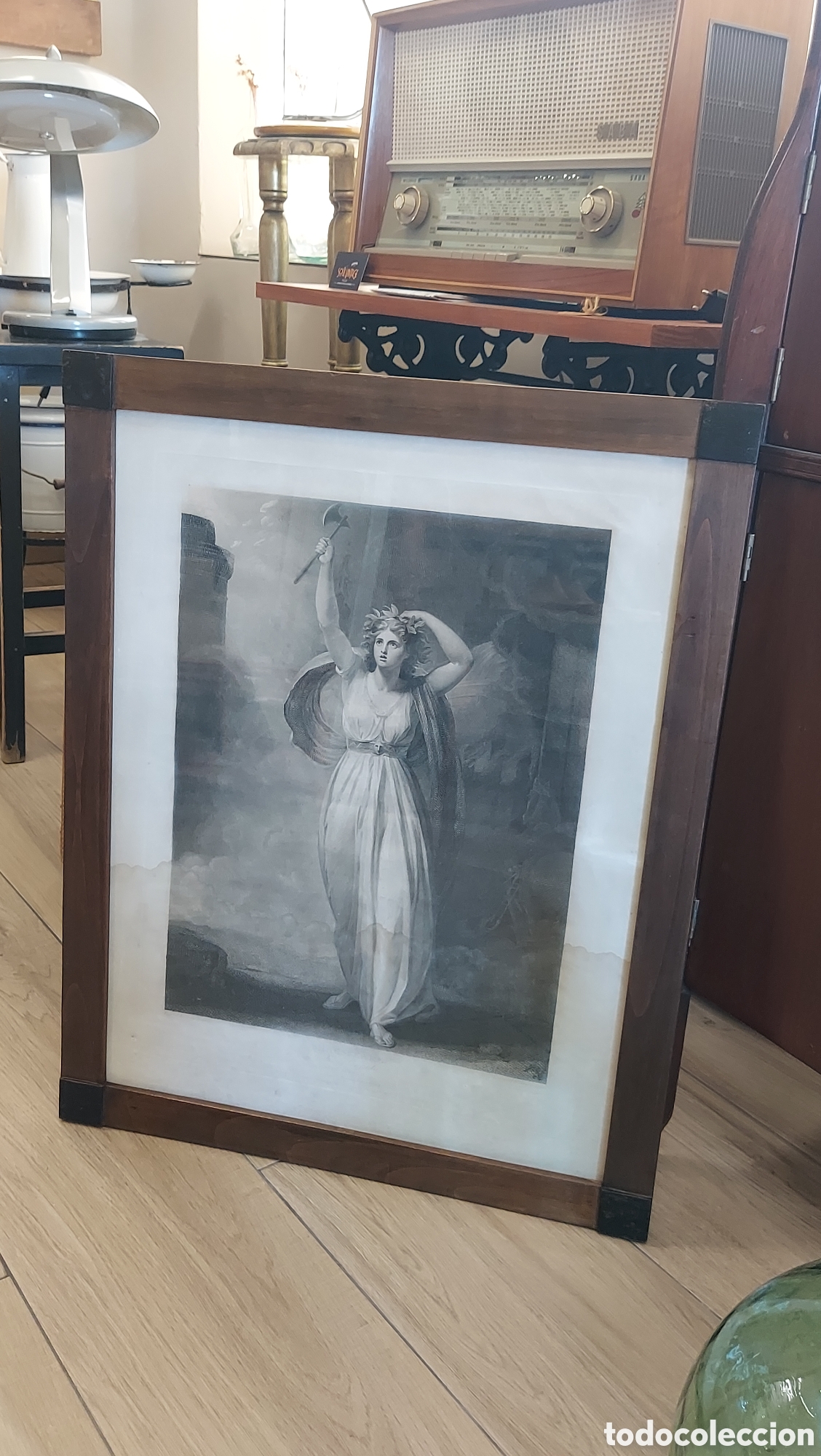 Arte: Grabado original Francis Legat 1795 - Foto 2