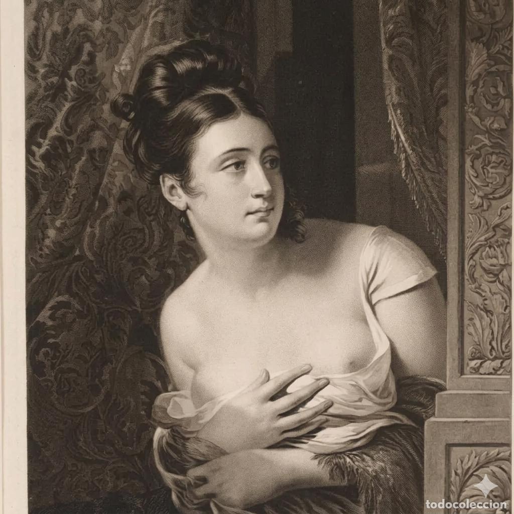 Arte: Grabado enmarcado epoca - Foto 3