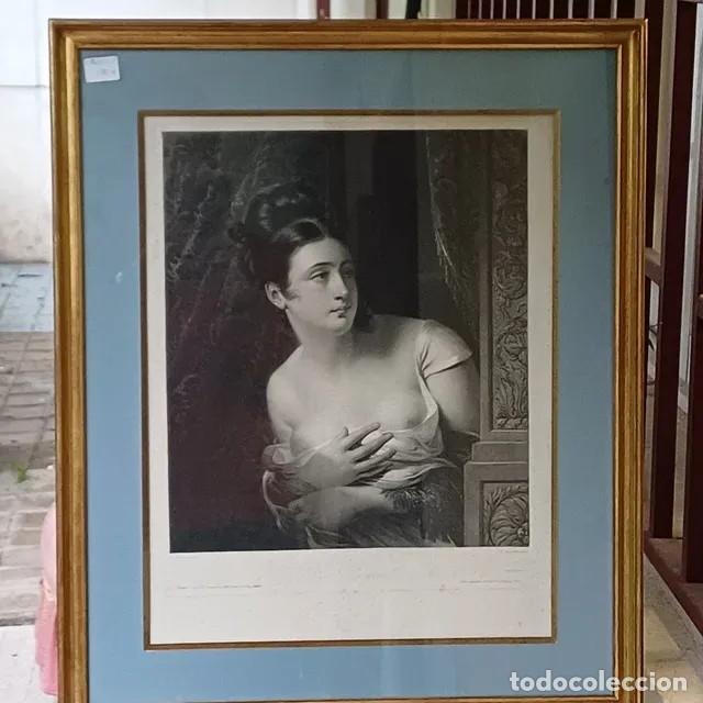 Arte: Grabado enmarcado epoca - Foto 5