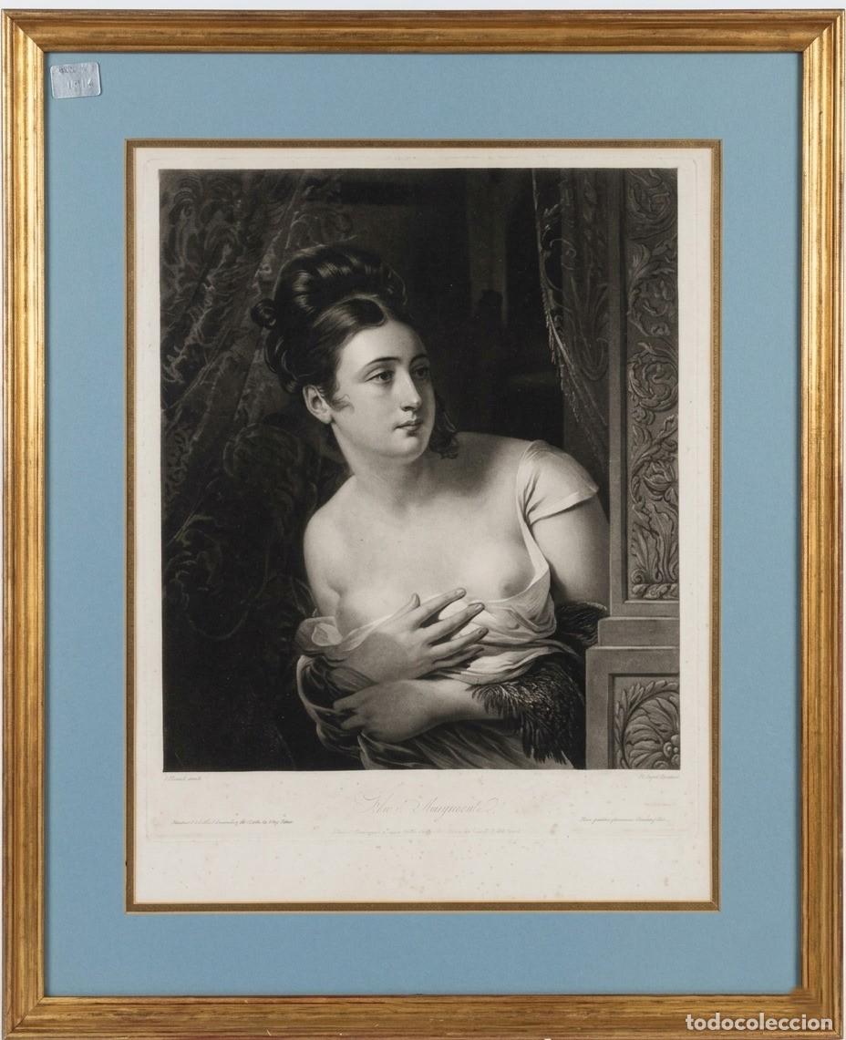 Arte: Grabado enmarcado epoca - Foto 10