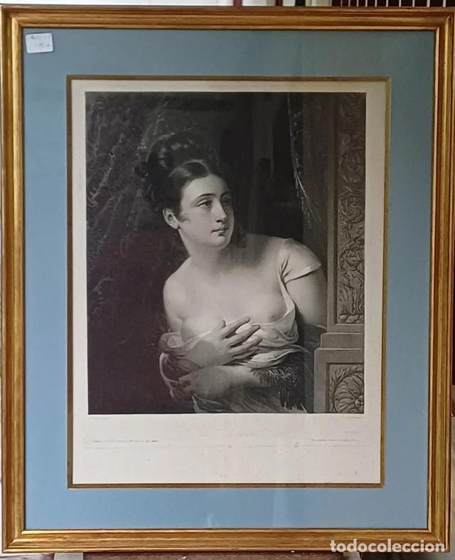 Arte: Grabado enmarcado epoca - Foto 11
