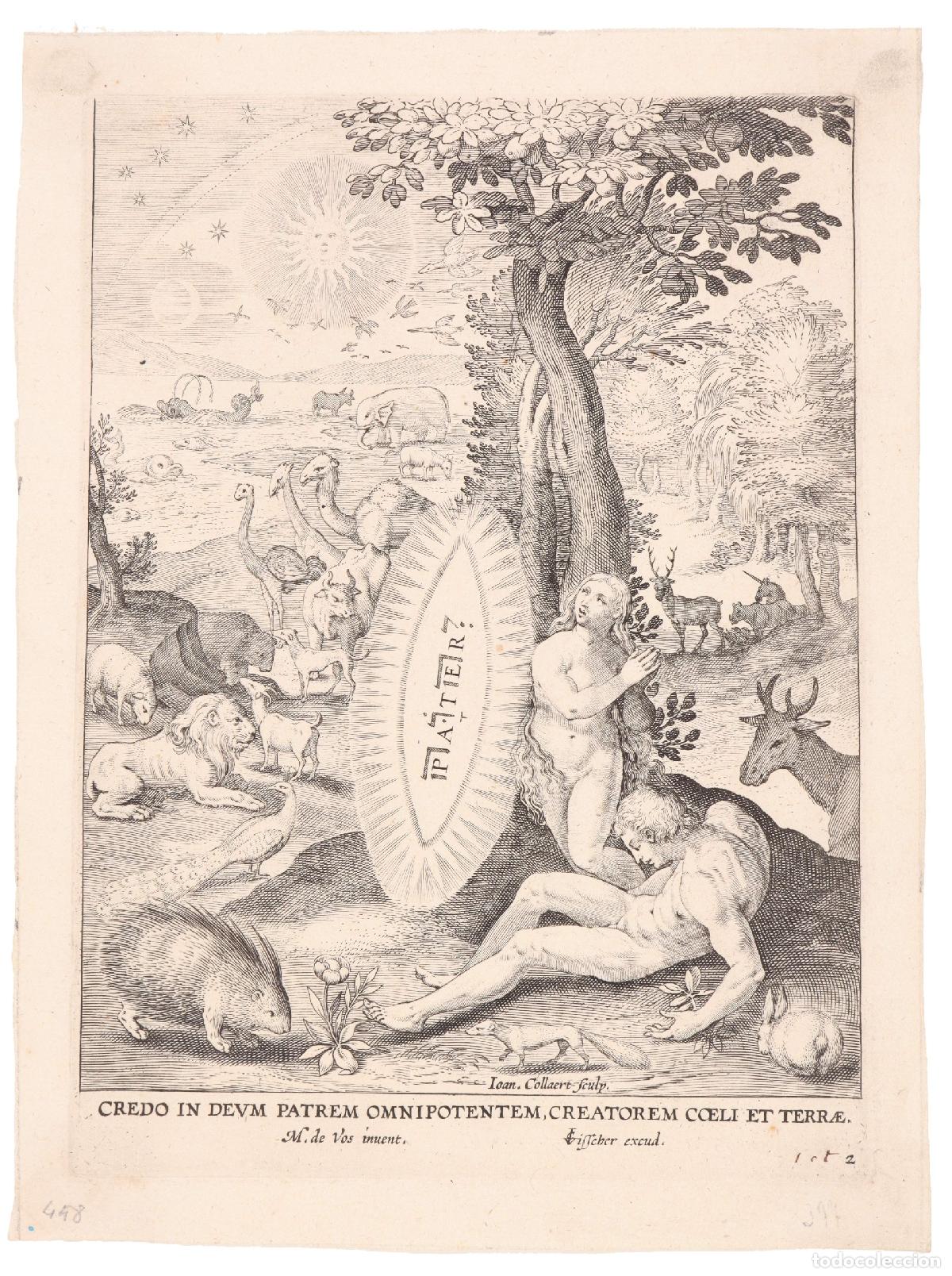 Arte: El credo - Collaert, Adriaen (1560-1618), Collaert, Jan II (ca. 1561- ca. 1620), Vos, Martin de (153