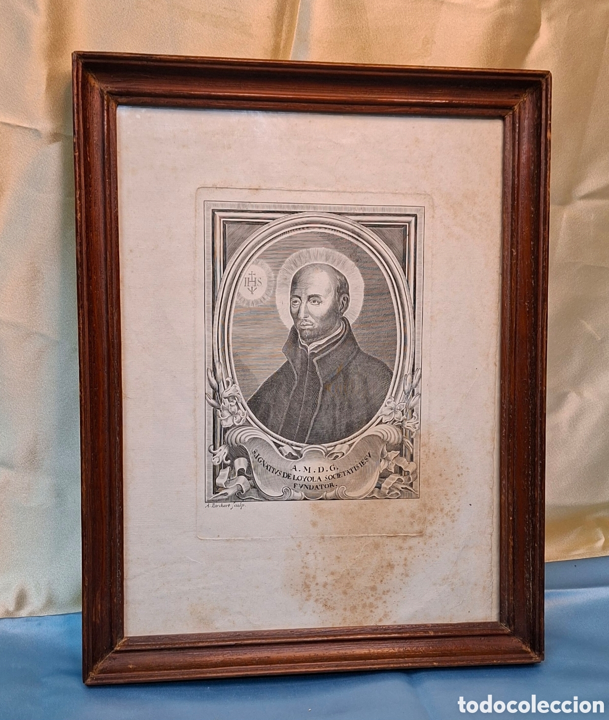 Art: Grabado de San Ignacio Siglo XIX