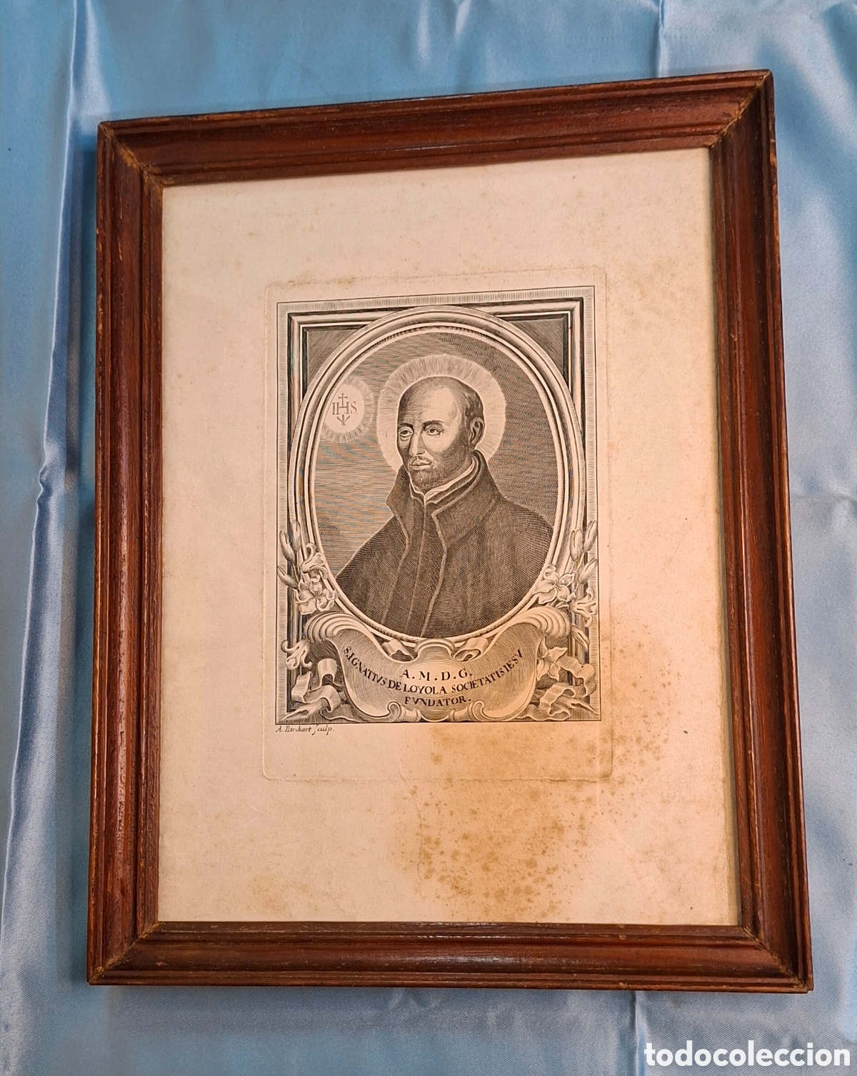 Arte: Grabado de San Ignacio Siglo XIX - Foto 7
