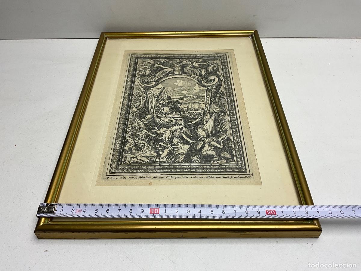 Arte: PIERRE MARIETTE - GRABADO DE DECORACION- REF-10 - Foto 5