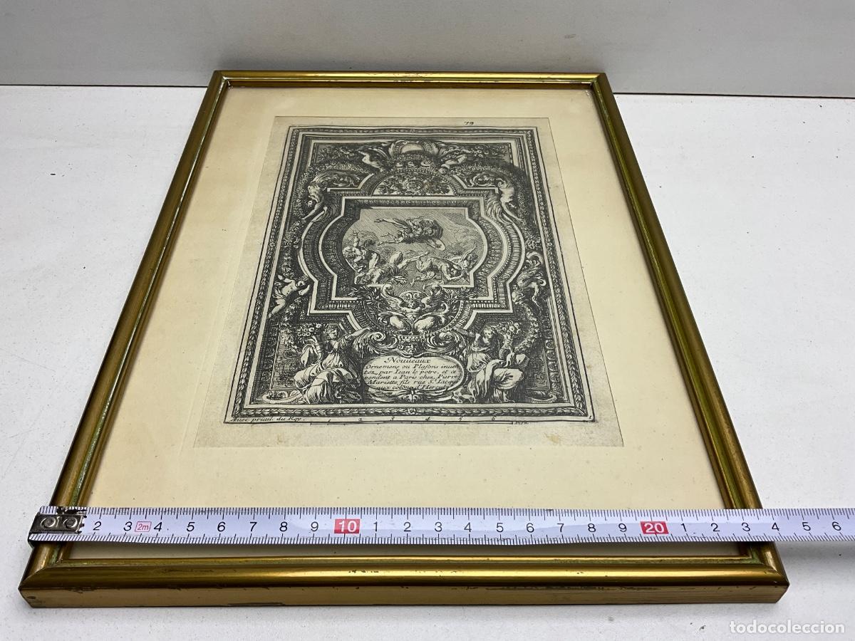 Arte: PIERRE MARIETTE - GRABADO DE DECORACION- REF-11 - Foto 6