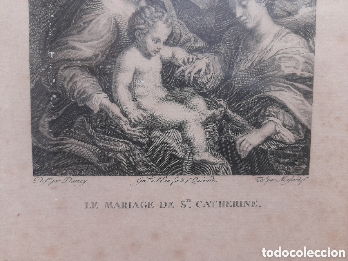 Arte: Pareja de grabados antiguos - Foto 4