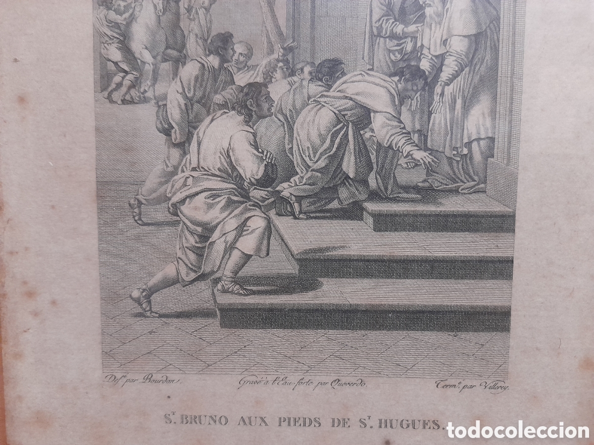Arte: Pareja de grabados antiguos - Foto 6