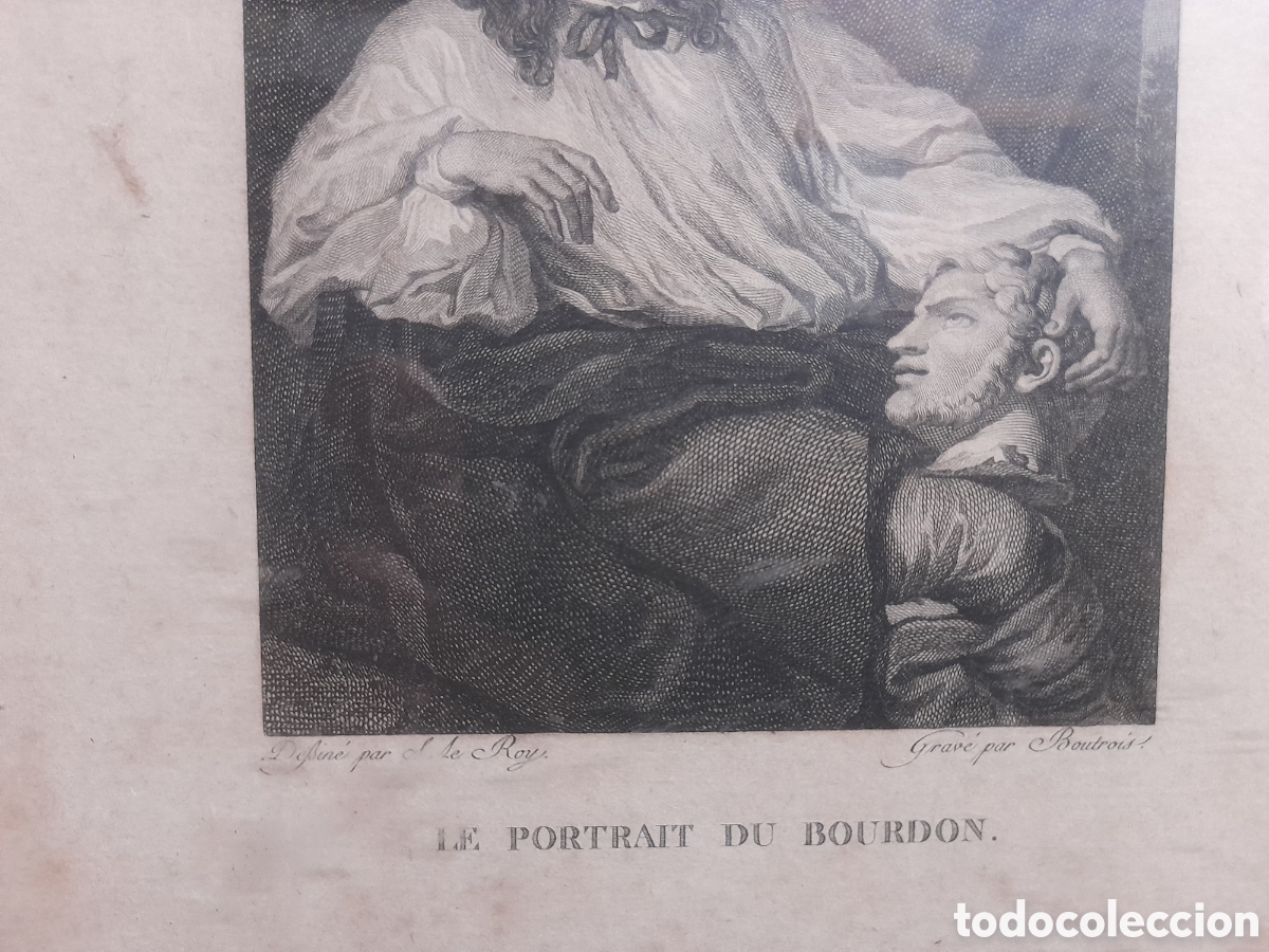 Arte: Pareja de grabados antiguos - Foto 7