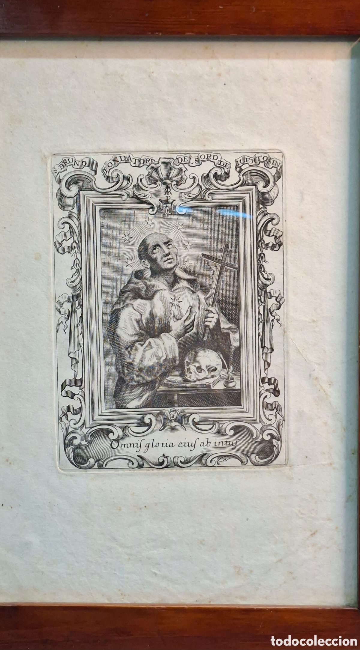 Arte: Grabado de San Gregorio del Siglo XVIII - Foto 4