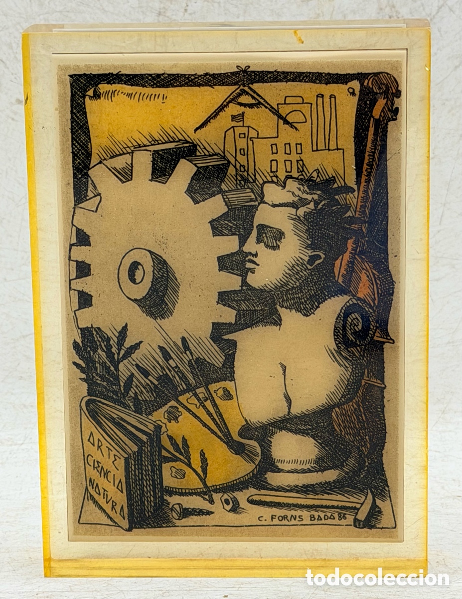 Arte: Aguafuerte Carlos Fons de Serie Limitada