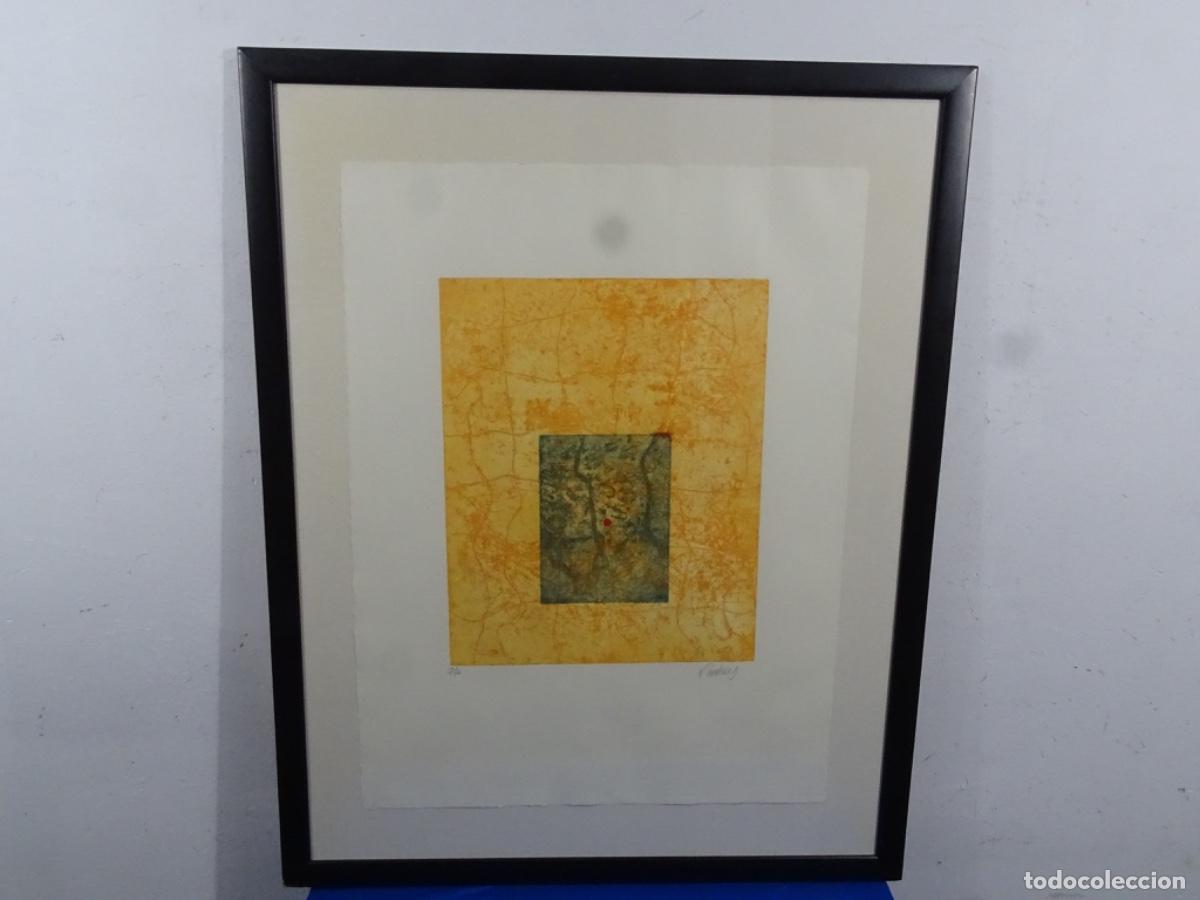 Art: GRAN AGUAFUERTE CONSUELO VICHIRA, ARTISTA COLOMBIANA. P/A