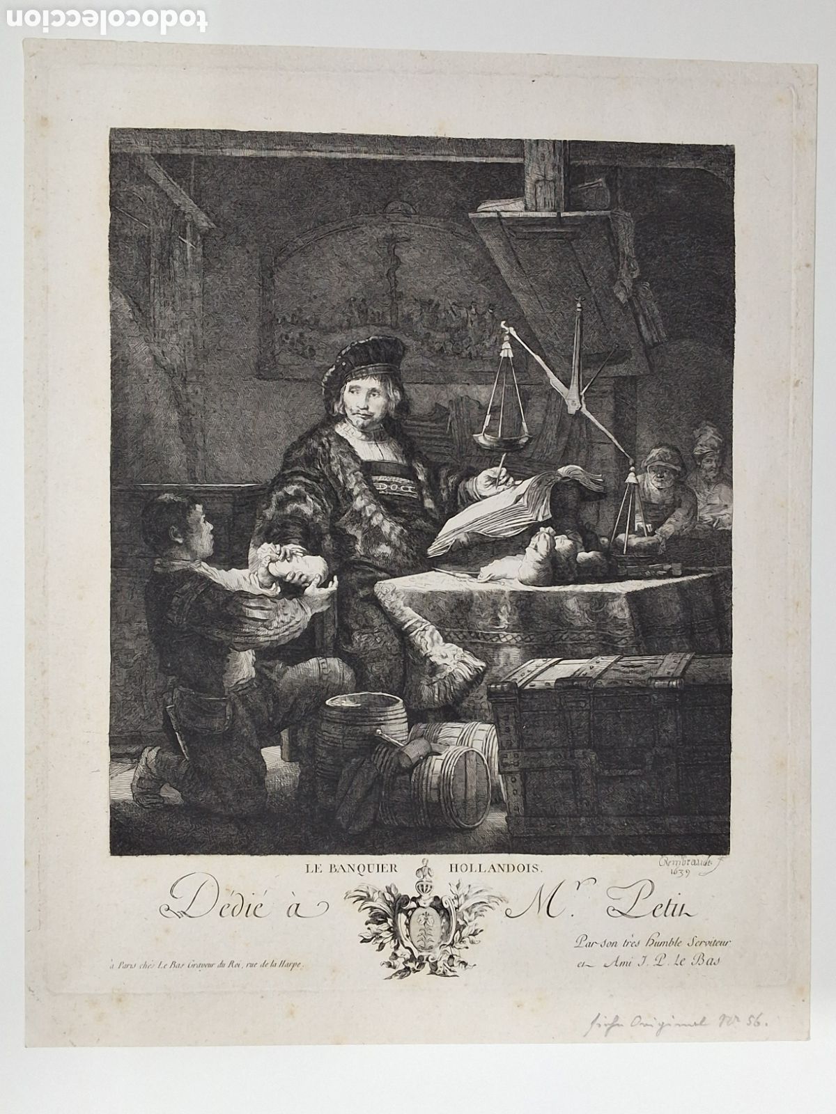 Arte: Rembrandt 1639. El banquero holand&eacute;s.