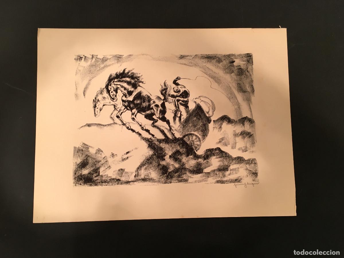 Art: Heinrich LINZEN / 16 LITOGRAFIAS FIRMADAS / 47 x 35 cm