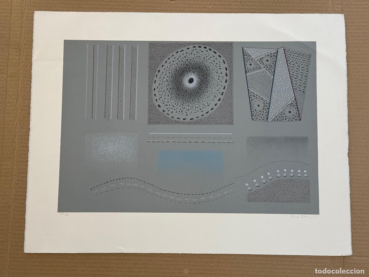 Arte: LUIS CANELO GUTIERY (1942) / LITOGRAFIA ORIGINAL FIRMADA / SOLO 15 EJEMPLARES / c.50 x 65,5 cm